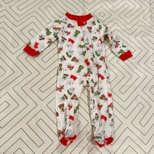 Burts Bees Baby Snow Globe Footie Pajama